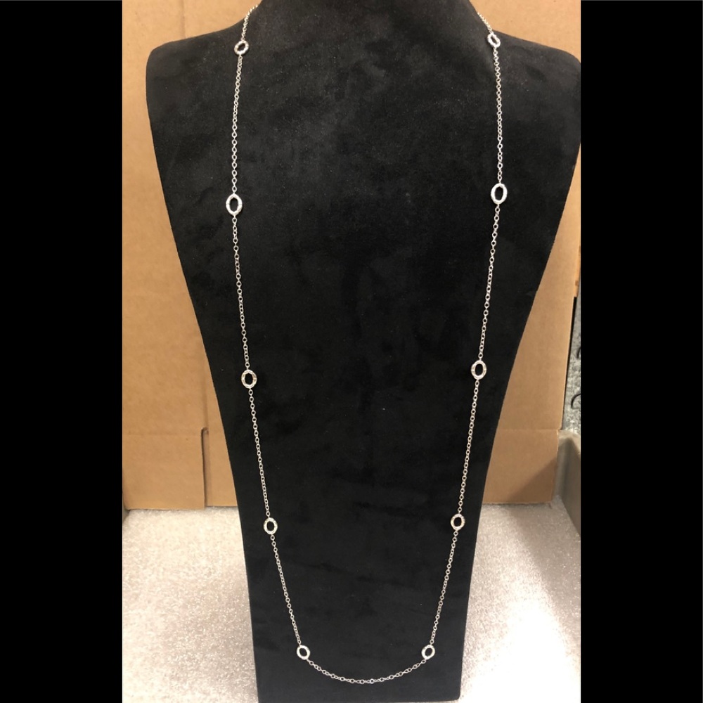 Thistle and bee necklace